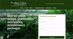 Desktop Screenshot of plantslebacle.com